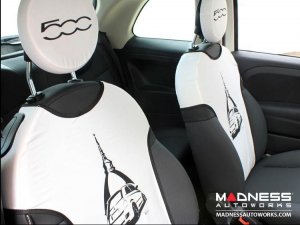FIAT 500 Seat Cover Set - Mole Antonelliana